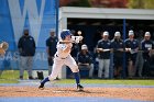 Baseball vs RWU  Wheaton College Baseball vs Roger Williams University. - Photo By: KEITH NORDSTROM : Wheaton, Baseball